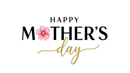 Happy mother's day greeting card