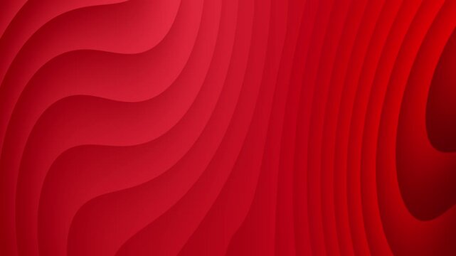 Dark red abstarct wave motion background seamless looping