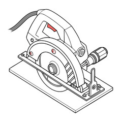 Electric circular saw