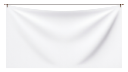 PNG Banner mockup backgrounds white