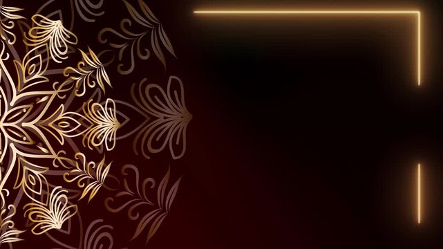 Natural Motion Motion Solaris Vortex Mandala Ramadan Background
