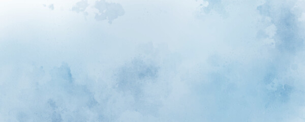 Obraz premium Abstract watercolor art background template. blue watercolor backdrop empty space for text, banner, presentation or product display graphic design