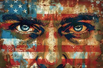 American flag for Memorial Day, 4th of July, Labour Day