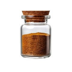 Spice Jar Glass Empty Isolated On Transparent Background