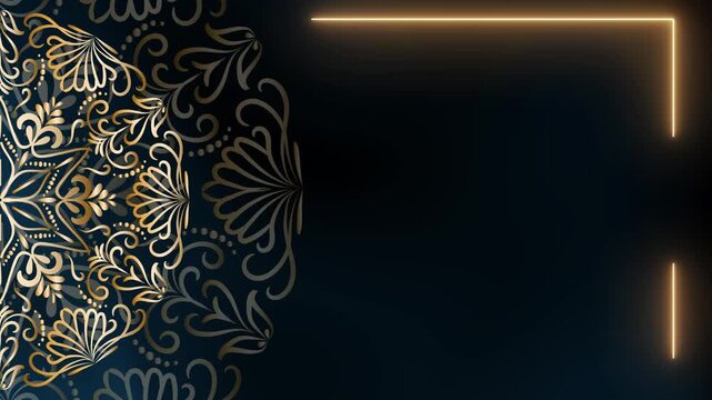 Slow Motion Motion Silent Oracle Mandala Ramadan Background