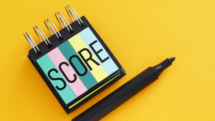Score Evaluation Concept - Performance Measurement, Assessment and Rating System for Business...