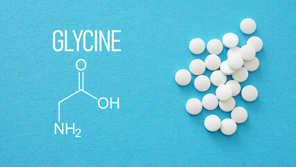 Glycine Amino Acid for Sleep Quality and Nervous System Support, Neurotransmitter Balance,...