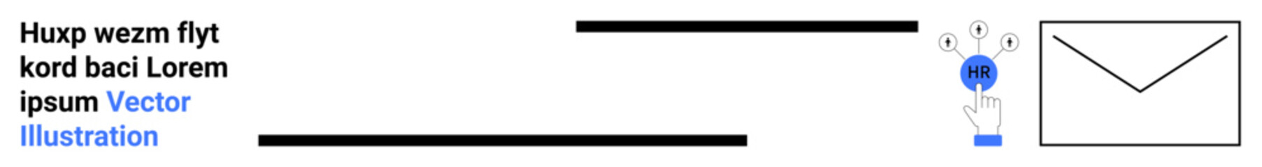 Obraz premium Email security, spam filtering, communication, notifications, online privacy, data protection. Envelope with a hand clicking a no button. Email security and spam filtering concept