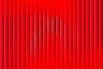 Red Abstract Background with Vertical Ribbed Texture and Subtle Circle Shape