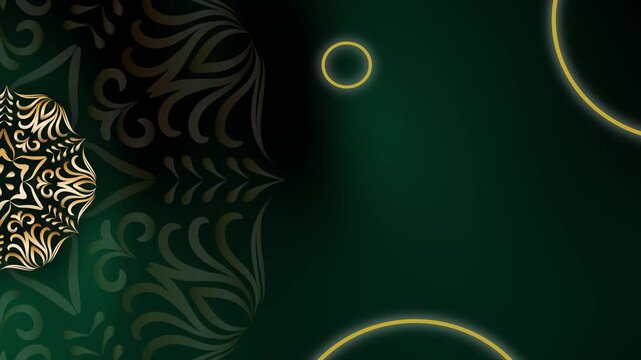 Radiant Motion Pattern East Mandala Islamic Ornament