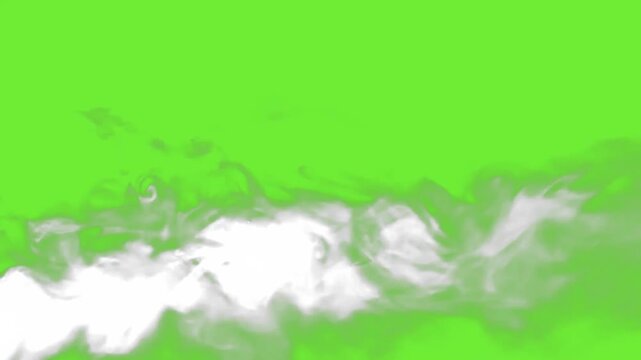 Smoke Effect Green Screen for Cinematic VFX and Atmospheric Overlays
