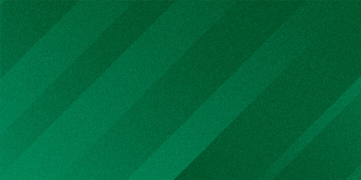 Abstract Geometric Green Background with Diagonal Lines and Gradient. Can Be Used for Cover Design, Poster and Advertising.