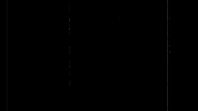 VHS overlay with vertical static scratches, transparent background and alpha channel. Suitable for adding analog interference, tape noise, and retro vertical glitch effects to video projects.