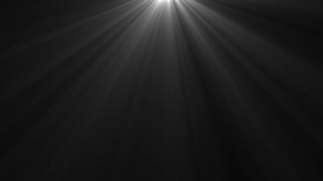 Light Ray Motion Animation with Cinematic Glow and Beams
