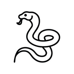 Obraz premium snake vector illustration
