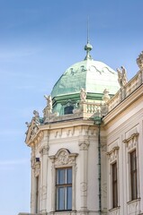 The Schonbrunn Palace in Vienna, Austria