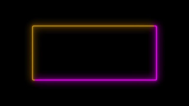 Abstract neon studio background in bright colors. Colorful neon template Soft color background live concert wall neon gradient web element.