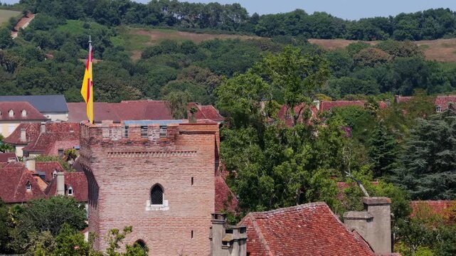 Fortress in France (Ch�teau de Morlanne)