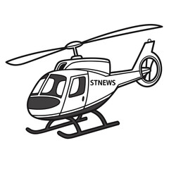 Stnews news helicopter