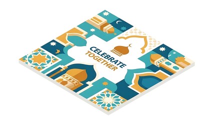 Celebrate together with festive patterns