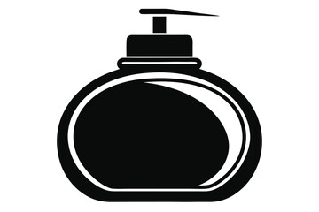 Obraz premium dish soap line art silhouette vector illustration