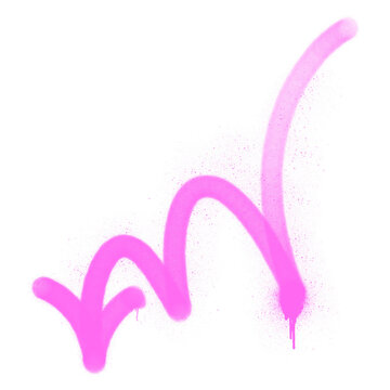 spray arrow graffiti street style design element