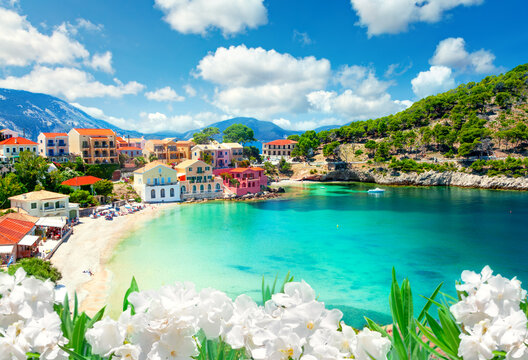 Assos village in Kefalonia