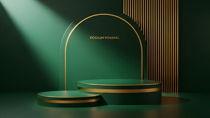 Minimalist modern lighting display