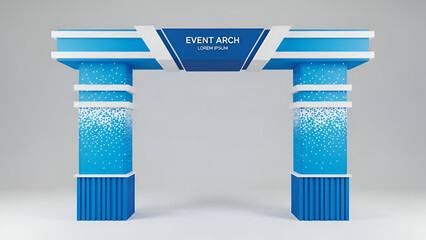 Event arch display structure