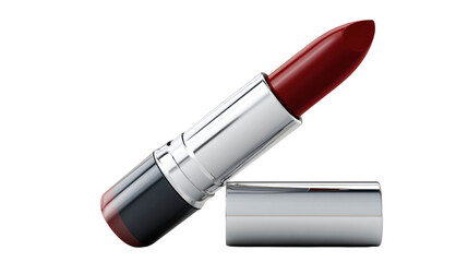 Lipstick tube illustration on white background 