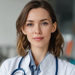 Young Female Doctor Portrait