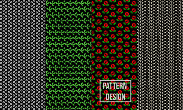 Beautiful Flower Pattern Design for Textile and Background