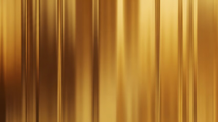 Obraz premium Golden curtain with vertical folds and warm lighting effects