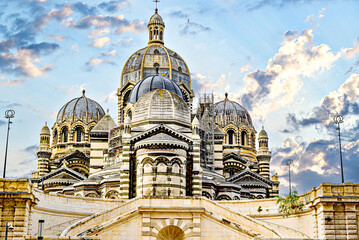 Marseille Cathedral or Cathedral of Saint Mary Major, France	