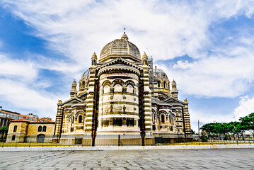 Marseille Cathedral or Cathedral of Saint Mary Major, France	