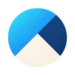 PNG Abstract geometric circle design