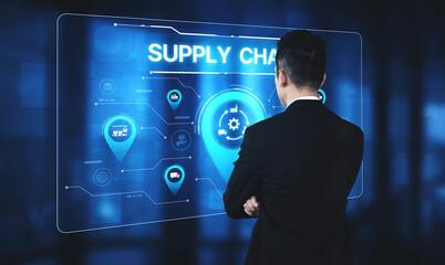 Supply chain processes with data-driven logistics, transportation, and distribution. enhances...