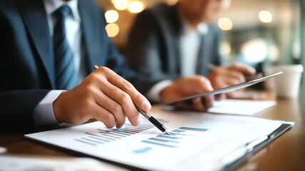 Professionals collaborating in audit process meeting compliance findings examination materiality elements within business context fiscal review collaboration assessment - Powered by Adobe