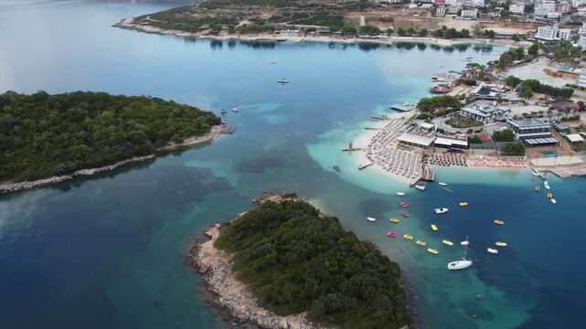 ksamil, riviera albanesa