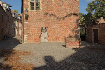 Old Water Pump Decorated With