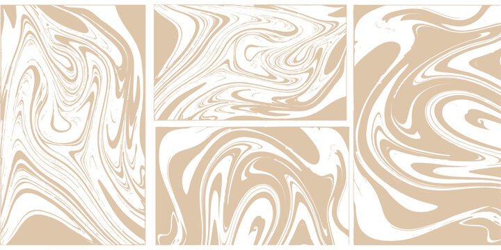 Seamless abstract wood texture background with a vintage floral ornament design and retro wave patterns for a stylish vector wallpaper backdrop