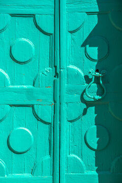 Blue door