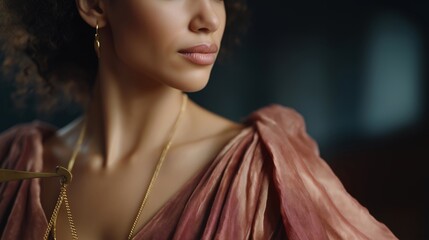 An abstract design featuring the symbol of scales represents stability, order, and thoughtful decision making. cinematic color correction, natural uneven lighting yet gentle backlight, soft rich