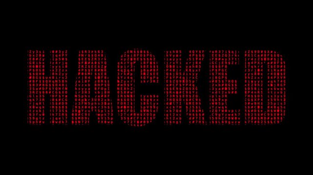 Cyber Attack. Digital Threat and Hacker Visualization