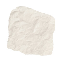 Obraz premium PNG Crumpled paper texture element