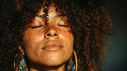 Emotional exhaustion portrayed as a calm yet heavy emotional state in everyday life