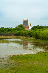 Hindou temple  autour d'un paysage &agrave; Jaffna au Sri Lanka
