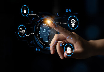 AI security and data ecosystem integrate ai, data, and security into one connected system for automation, protection, and efficient digital processes Latch