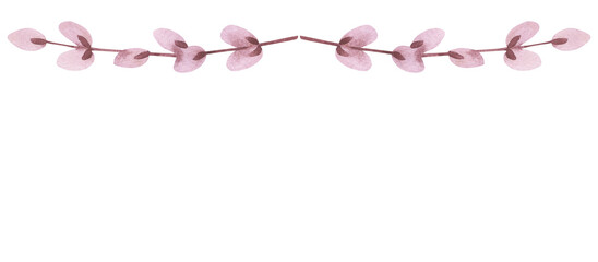 Delicate watercolor pussy willow branch with soft buds, symbol of spring and Easter traditions. Gentle botanical element for seasonal designs, stationery, invitations, and calm child-friendly themes. © Tishina