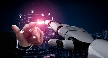 AI supports the digital business ecosystem by enhancing business, ecosystem, and technology connectivity across the digital network Vouch